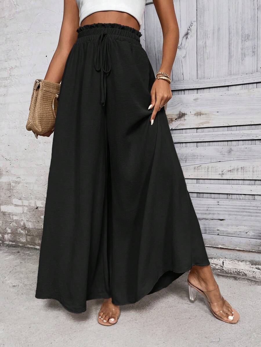 Poly – Pantaloni a Gamba Larga
