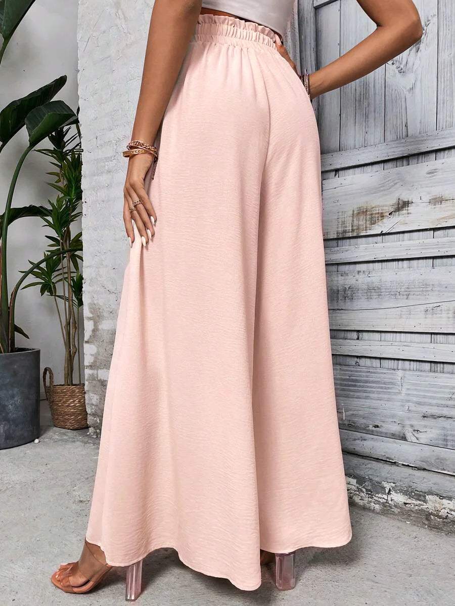 Poly – Pantaloni a Gamba Larga