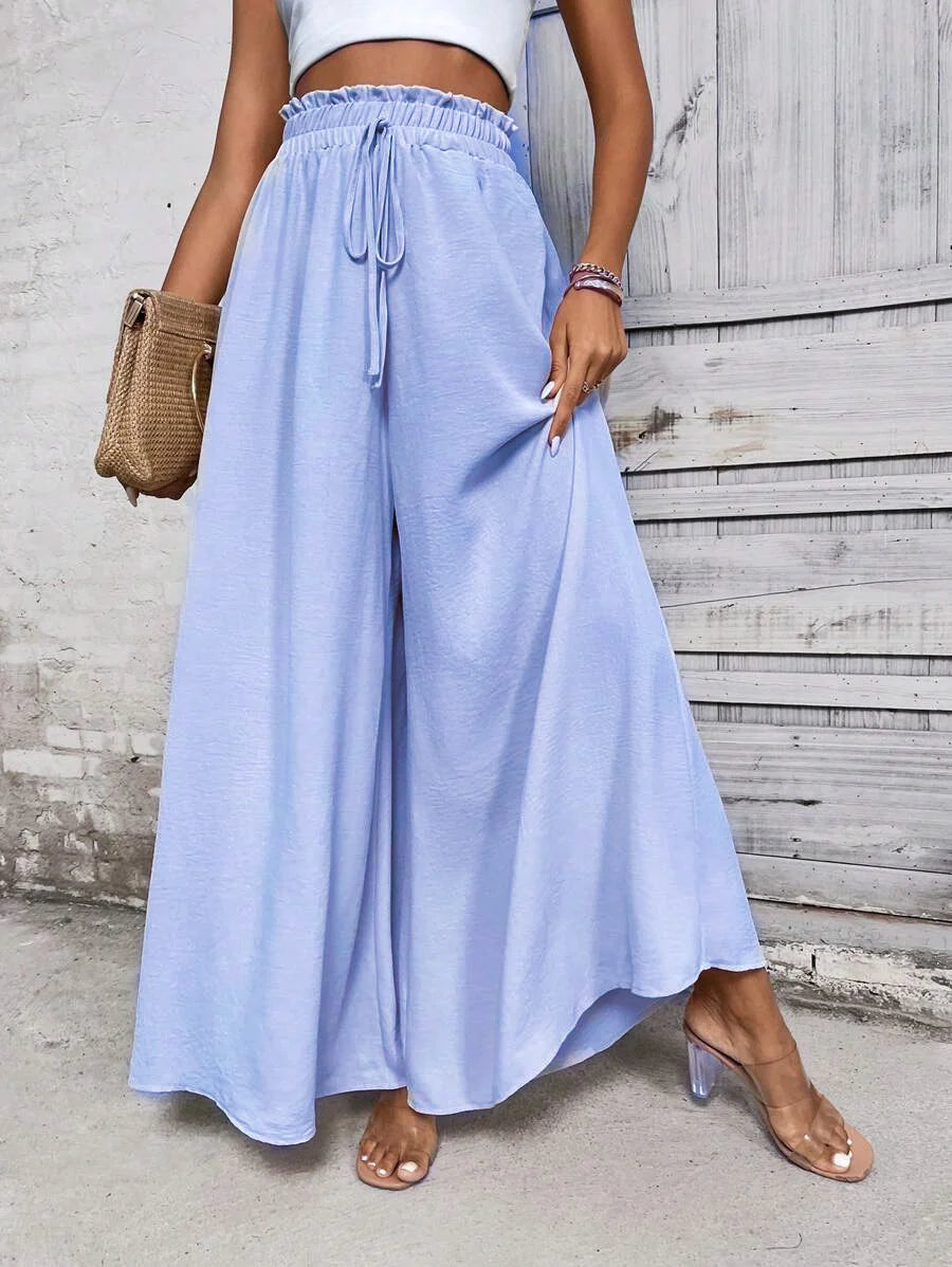 Poly – Pantaloni a Gamba Larga